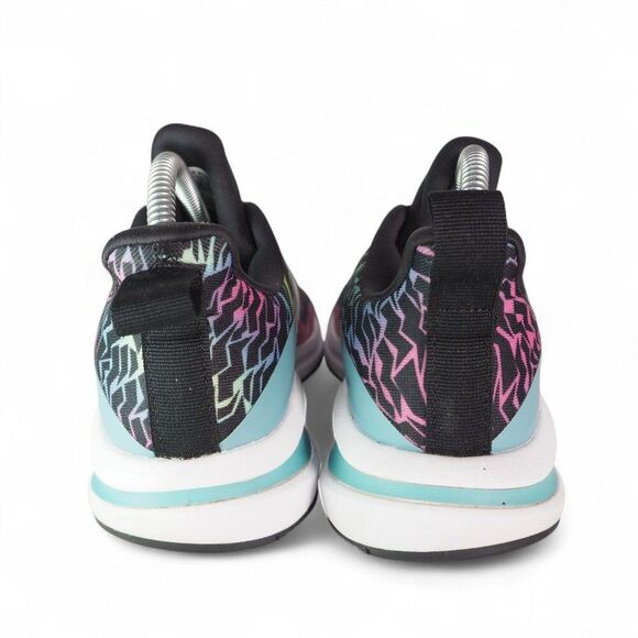 Adidas Fortarun Running Sneakers Black / Multicolor H04113 Youth 6 - Picture 5 of 11